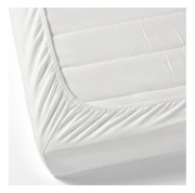 Ga chun trắng trải giường bệnh nhân